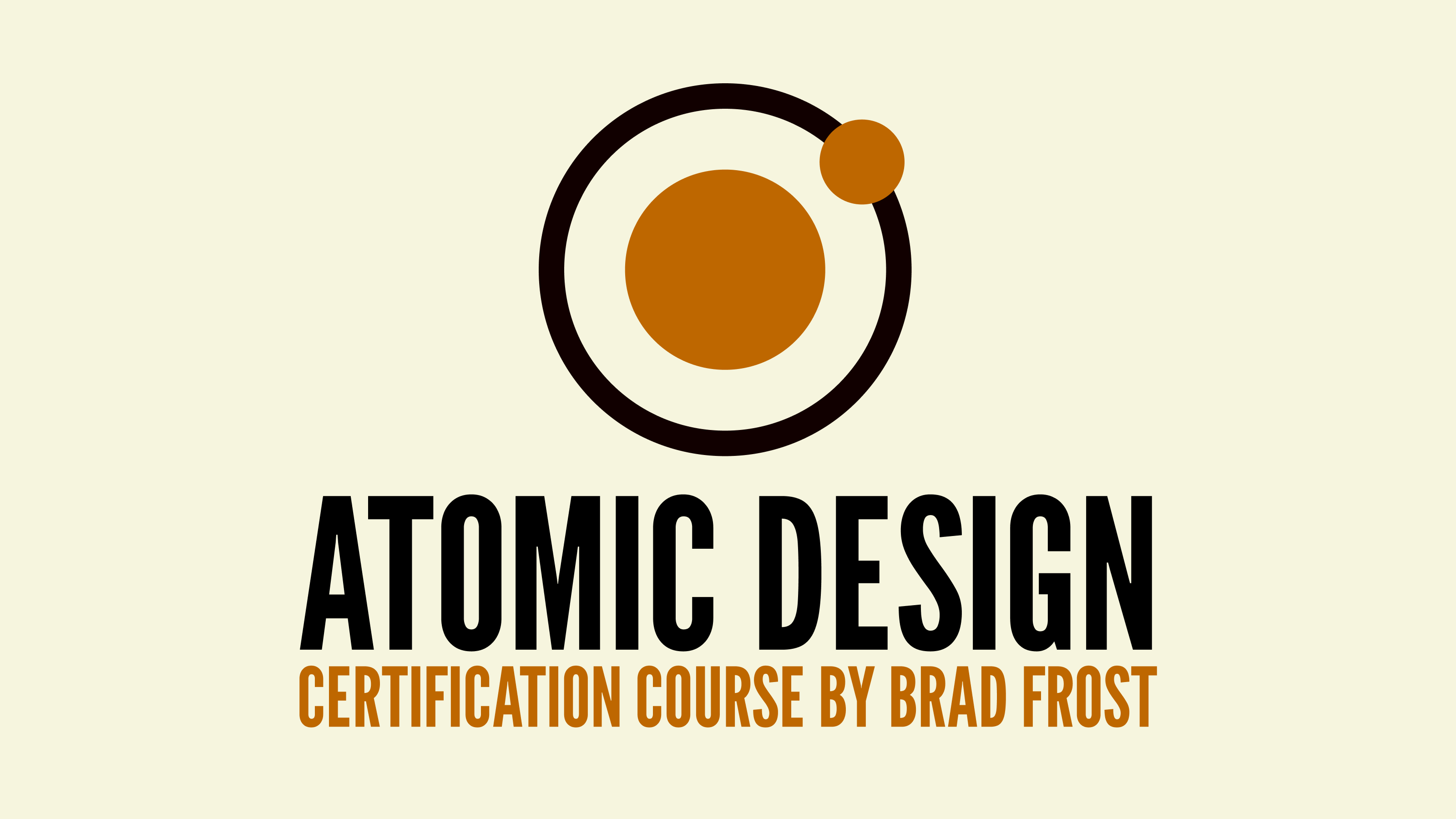 Atomic Design Certification Course